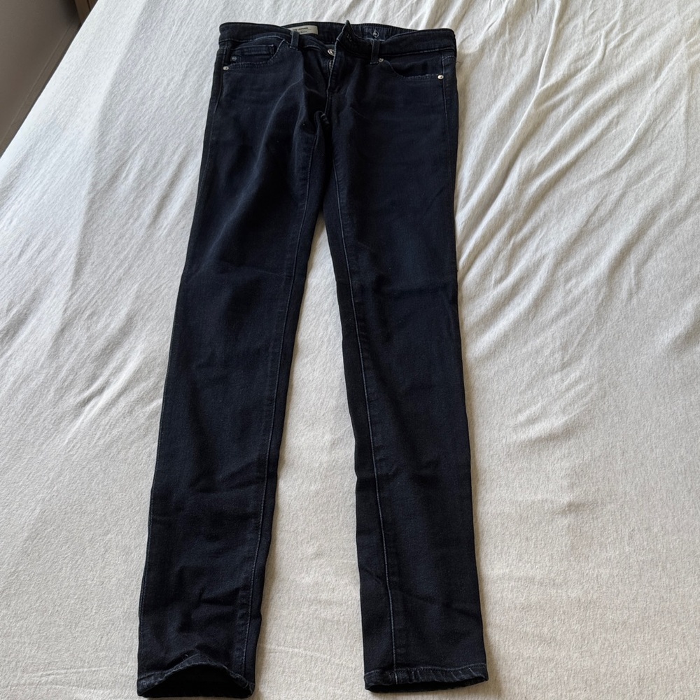 AG Adriano Goldschmied Black Skinny Jeans
